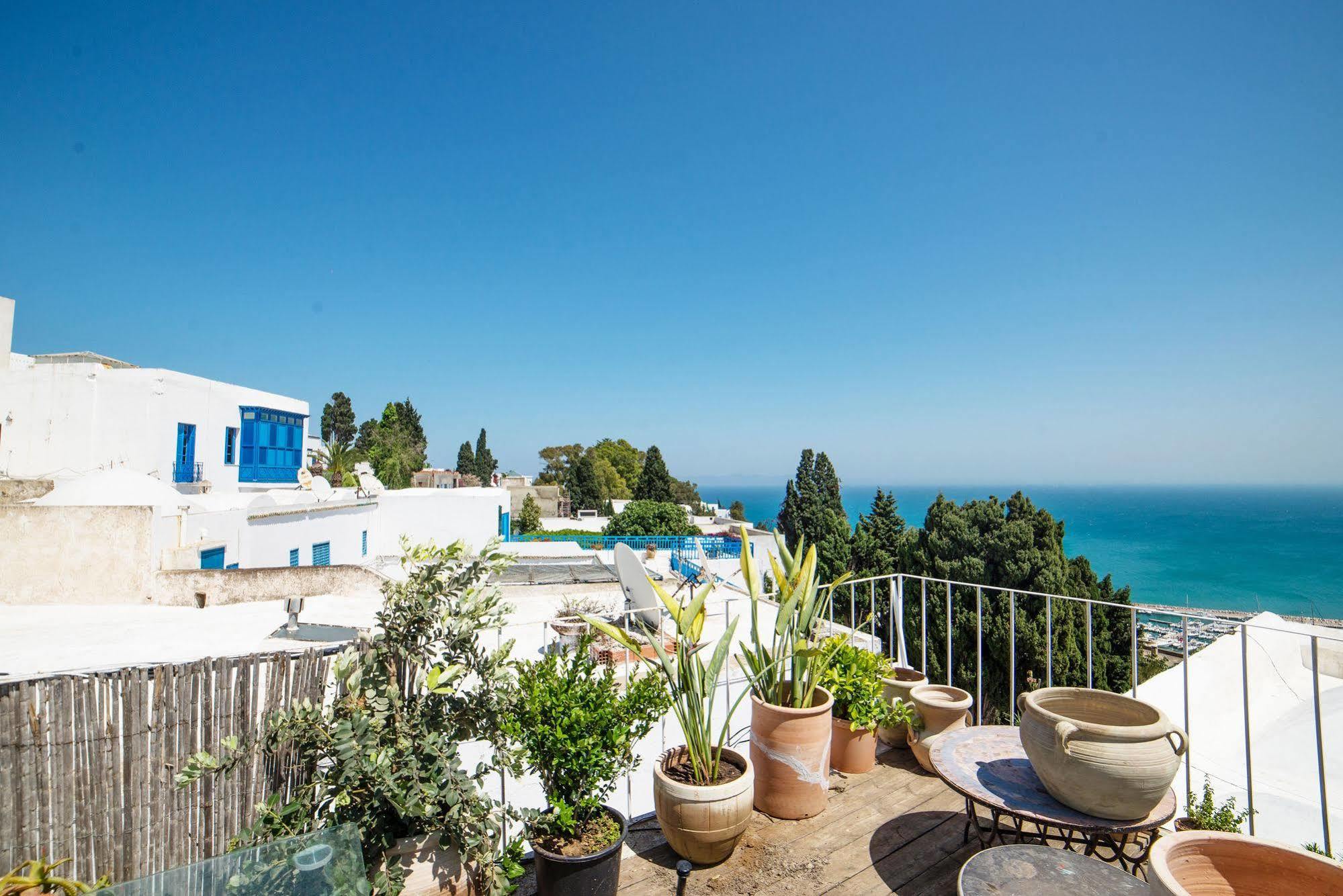 Dar El Fell (Adults Only) Bed and Breakfast Sidi Bou Ali Eksteriør billede