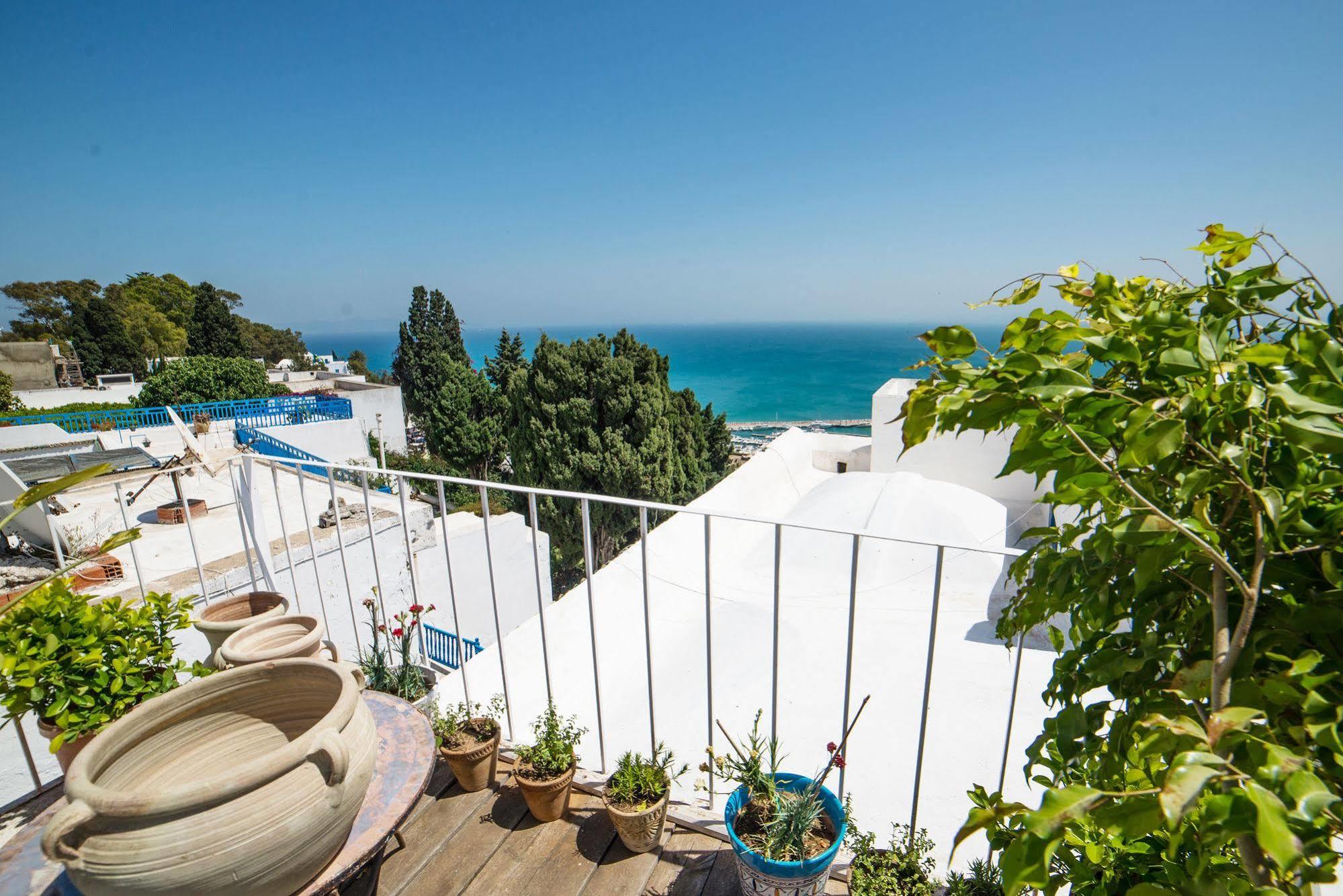 Dar El Fell (Adults Only) Bed and Breakfast Sidi Bou Ali Eksteriør billede